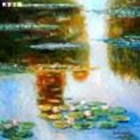 Resim Claude Monet - Seerosen im Licht g89083 80x80cm exquisites Ölbild