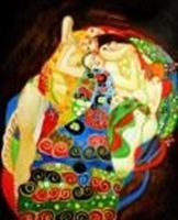 Afbeelding van Gustav Klimt - Jungfrauen b89804 40x50cm Jugendstil Ölgemälde handgemalt