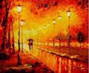 Εικόνα της Modern Art - Berlin Frankfurter Allee b89809 40x50cm exquisites Ölbild
