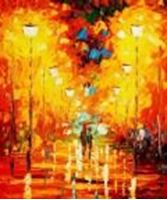 Εικόνα της Modern Art - Berlin Plänterwald c89832 50x60cm exquisites Ölbild
