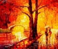 Εικόνα της Modern Art - Berlin Schlosspark Charlottenburg c89859 50x60cm Ölbild handgemalt