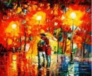 Εικόνα της Modern Art - Berlin Friedrichshain c89868 50x60cm abstraktes Ölgemälde