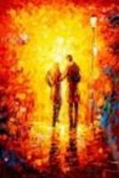 Εικόνα της Modern Art - Berlin Spaziergang im Grunewald d89941 60x90cm Ölbild handgemalt
