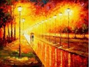 Εικόνα της Modern Art - Berlin Frankfurter Allee k90312 90x120cm exquisites Ölbild
