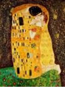 Resim Gustav Klimt - Der Kuss a90450 30x40cm Jugendstil Ölgemälde handgemalt