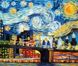 Imagen de Vincent van Gogh - Homage New Yorker Sternennacht c90532 50x60cm Ölgemälde handgemalt