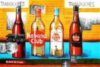 Bild von Cuba Havana Club Party d90591 60x90cm Ölgemälde handgemalt