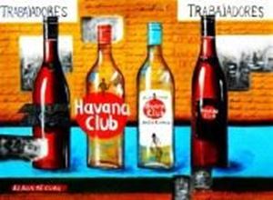 Εικόνα της Cuba Havana Club Party i90734 80x110cm Ölgemälde handgemalt