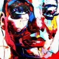 Εικόνα της Modern Art - Die Zufriedenheit m90891 120x120cm exquisites Ölgemälde