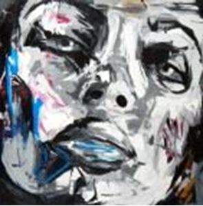 Εικόνα της Modern Art - Die Vergeltung m90993 120x120cm exquisites Ölgemälde