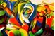 Εικόνα της Franz Marc - Der Mandrill p90934 120x180cm Expressionismus Ölgemälde handgemalt
