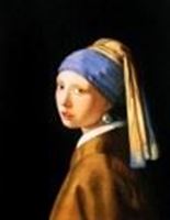 Afbeelding van Jan Vermeer - Das Mädchen mit dem Perlenohrring a91526 30x40cm ästhetisches Ölbild Museumsqualität