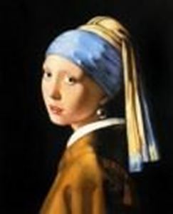 Εικόνα της Jan Vermeer - Das Mädchen mit dem Perlenohrring b91528 40x50cm ästhetisches Ölbild Museumsqualität