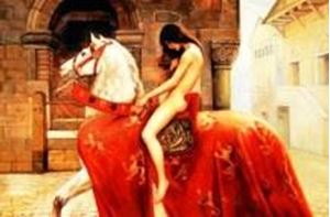 Immagine di John Collier - Lady Godiva d91534 60x90cm beeindruckendes Gemälde handgemalt