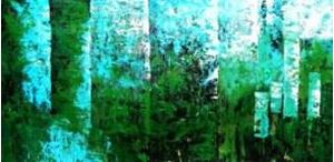 Immagine di Abstract - Ireland Summer games f91287 60x120cm abstraktes Gemälde