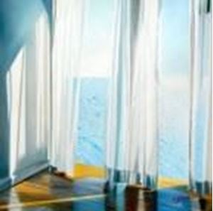 Εικόνα της Modern Art - Sommerbrise am Meer g91297 80x80cm brilliantes Ölgemälde handgemalt