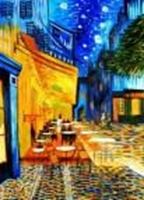Immagine di Vincent van Gogh - Nachtcafe i91353 80x110cm exzellentes Ölgemälde handgemalt