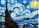 Afbeelding van Vincent van Gogh - Sternennacht i91384 80x110cm exzellentes Ölgemälde handgemalt