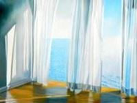 Εικόνα της Modern Art - Sommerbrise am Meer k91405 90x120cm brilliantes Ölgemälde handgemalt