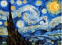 Immagine di Vincent van Gogh - Sternennacht k91416 90x120cm exzellentes Ölgemälde handgemalt