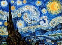 Изображение Vincent van Gogh - Sternennacht k91416 90x120cm exzellentes Ölgemälde handgemalt