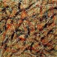 Afbeelding van Homage of Pollock - Number 1 m91425 120x120cm abstraktes Ölgemälde handgemalt