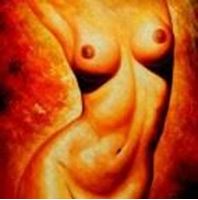 Εικόνα της Modern Art - Frontside Nude m91461 120x120cm beeindruckendes Ölgemälde