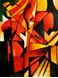 Afbeelding van Franz Marc - Füchse a91559 30x40cm Expressionismus Ölgemälde handgemalt
