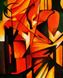Εικόνα της Franz Marc - Füchse b91587 40x50cm Expressionismus Ölgemälde handgemalt