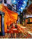 Εικόνα της Vincent van Gogh - Nachtcafe c91626 50x60cm exzellentes Ölgemälde handgemalt