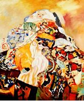 Afbeelding van Gustav Klimt - Baby c91628 50x60cm beeindruckendes Ölbild