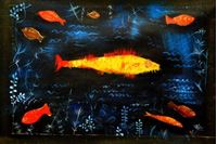 Afbeelding van Paul Klee - Der Goldfisch d91702 60x90cm handgemaltes Ölgemälde 