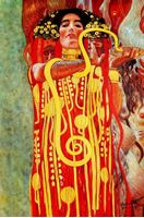 Afbeelding van Gustav Klimt - Medizin d91734 60x90cm eindrucksvolles Gemälde handgemalt