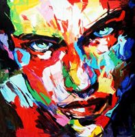 Εικόνα της Modern Art - Die Unsterblichkeit g91821 80x80cm exquisites Ölbild handgemalt
