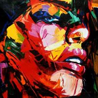 Εικόνα της Modern Art - Die Leidenschaftlichkeit g91984 80x80cm beeindruckendes Ölgemälde