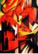 Picture of Franz Marc - Füchse k91893 90x120cm Expressionismus Ölgemälde handgemalt