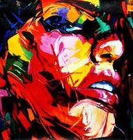 Εικόνα της Modern Art - Die Leidenschaftlichkeit m91989 120x120cm beeindruckendes Ölgemälde