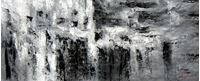Obrazek Abstrakt - Nacht in New York t91914 75x180cm Ölgemälde handgemalt