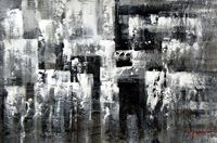 Εικόνα της Abstrakt - Nacht in New York d92028 60x90cm Ölgemälde handgemalt