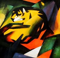 Εικόνα της Modern Art - Buntes Blumenvasen Stillleben e92026 60x60cm modernes Ölgemälde
