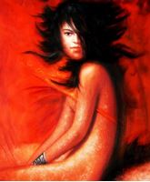 Εικόνα της Modern Art - Akt der Jungfräulichkeit c92144 50x60cm Ölbild handgemalt