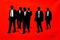 Εικόνα της Pop Art - Kult Homage of Reservoir Dogs d92207 60x90cm exquisites Ölgemälde