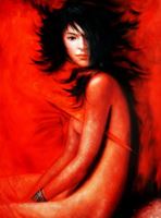 Εικόνα της Modern Art - Akt der Jungfräulichkeit i92374 80x110cm Ölbild handgemalt