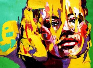 Εικόνα της Modern Art - Die Intuition i92395 80x110cm abstraktes Ölbild handgemalt