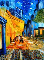 Immagine di Vincent van Gogh - Nachtcafe k92414 90x120cm exzellentes Ölgemälde handgemalt